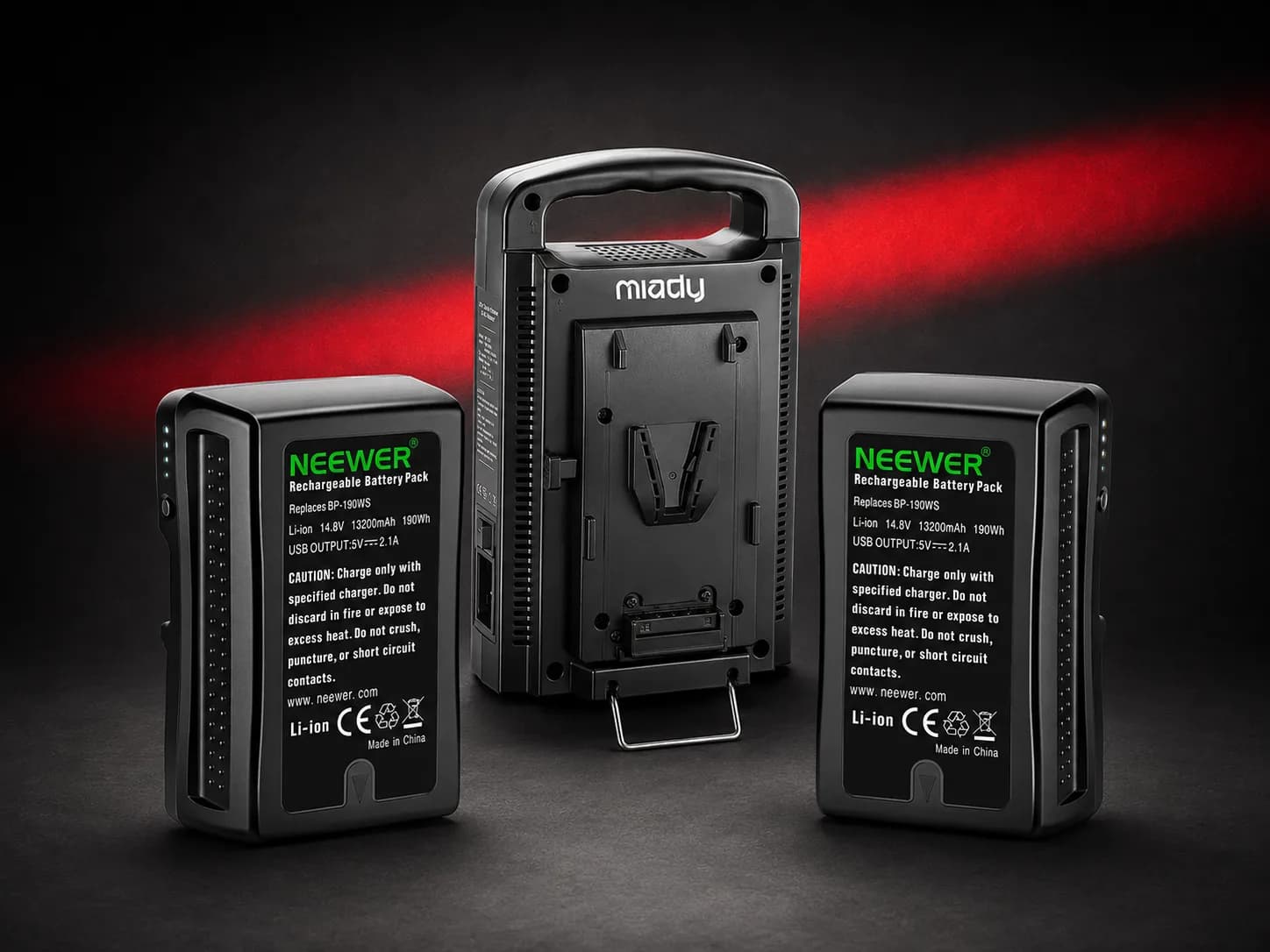 2-Dock V-Mount Charger
