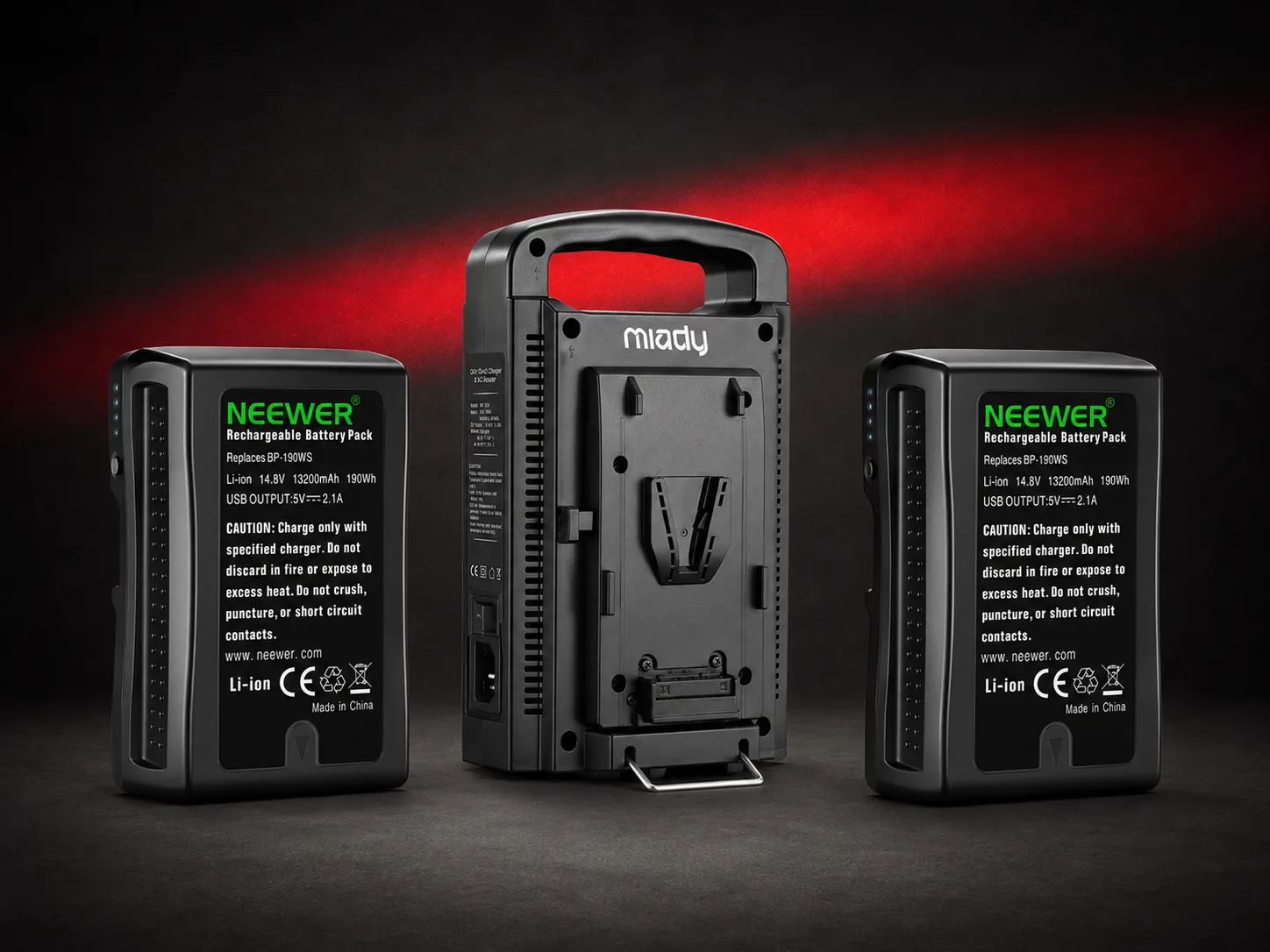 2-Dock V-Mount Charger — photo 2