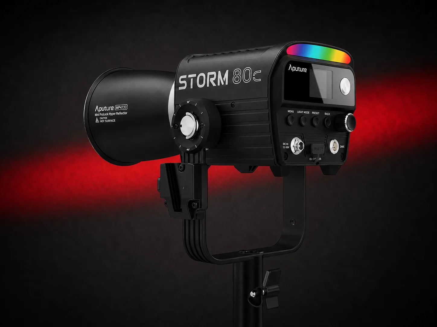 Aputure STORM 80c with Fresnel — photo 2