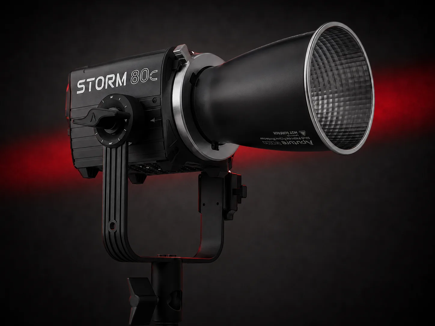 Aputure STORM 80c with Fresnel